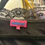 Edikted  Black Lace Trim Crop Top Photo 1