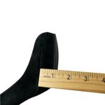 Bettye Muller Bettye by  Black Suede Round Chunky Heels Toe Pump Shoes Photo 11