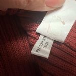 EXPRESS Vintage  Women's Cowl Neck Sweater - Deep Red Photo 8