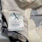 Kona Sol Blouson Tankini Top Black White Tropical Floral Pattern NWOT S Photo 8