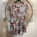 Silence + Noise Urban Outfitters  Witchy T Shirt Dress Floral Print Tunic Boho Photo 7