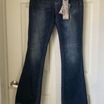 Soundgirl boot cut sz 9 dark blue jewel jeans Photo 4