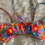 Xhilaration Juniors Tunneled Tie-Front Bikini Top NWOT S Photo 0