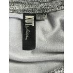 Kut From The Kloth  Leopard Print Raglan Long Sleeve Top XL Gray Black White Photo 4