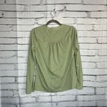 Lauren Ralph Lauren Green Button Blouse Longsleeve S Y2K Preppy Minimal Slim Fit Photo 10