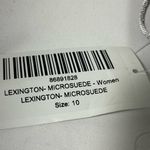 YOSI NEW YORK FOLDABLE TRAVEL BALLET FLATS WOMEN MICROSUEDE GREEN SZ 10 PREOWN Photo 3