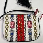 Brighton Love Glitter & Go Pouch Crossbody Bag Purse Handbag Bling Tassel Photo 6