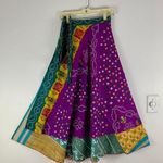 Reversible Maxi Wrap Skirt BINS819 Photo 0