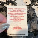 Joseph Ribkoff  Zip Front Mesh Floral Applique Jacket, Size 16 Black White Photo 5