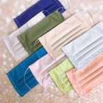 100% Supima Cotton Luxury Champagne Face Mask Tan Photo 3