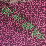 Ed Hardy  love kills slowly PINK LEOPARD print hoodie size XL Photo 6