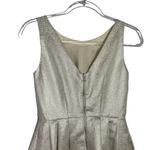 Revolve  Club Monaco Lanna Dress in Silver Jacquard Mini Dress 00 XXS Photo 2