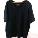 Catherines 2X Plain Black V Photo 0