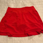 Lululemon Women’s  red athletic skirt Photo 0
