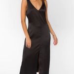 Black Midi Dress Size L Photo 0