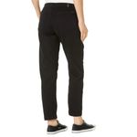 7 For All Mankind Slim Denim Joggers Jeans Black Elastic Waistband Size 29 Photo 1