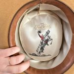 Women's Tan‎ Brown Fedora Hat Bow Accent Feminine Boho Western Aspen 6 7/8 Tan Photo 3