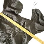 H&M Sweetheart Neckline Puff Sleeve Top Size 10 Dark Romantic Smocked Victorian Photo 8