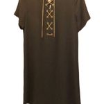 Michael Kors lace front hunter green dress Photo 1