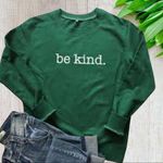 Super cute it works brand dark green sweatshirt! Green Size M Photo 0