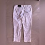 Worthington Modern Fit White Straight Leg Pants Size 4 Lightweight Casual Formal Photo 8