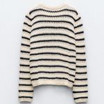 ZARA STRIPED KNIT CARDIGAN Photo 3