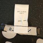 St. John ππ 100% Silk Scarf ~ Black & White Polka Dot Print Photo 6