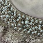 R & M Richards  Pearl Beaded Lace Sleeveless Blouse Photo 8