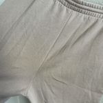 ZARA Neutral Tan Jogger Ankle Classic Sweatpants Sweats Lounge Athleisure Medium Photo 7