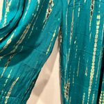 Kathmandu Imports Teal Tie-Dye Wide Leg  Pants by Kathmandu One Size Fits S-L Photo 4