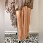 Anthropologie NWT Let Met Be Deep-V Dress in Neutral Motif Size Medium Photo 10