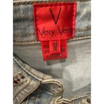 Vera Wang  Embroidered Denim Embroidered Jacket with Beading Floral Birds Vintage Photo 8