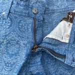 7 For All Mankind Pants The Skinny Moroccan Blue Jacquard 30 7FAM Womens Photo 10