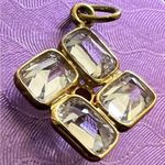 Amethyst 18K Gold & Topaz? Pendant Photo 5