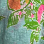 Lilly Pulitzer  Marlowe Dress Pink Lemonade Pool Blue 3/4 Sleeve Size Large Photo 7