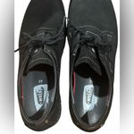 WOLKY Black Suede Leather Platform Sneakers Shoes EU size 42/US 10.5 Photo 2