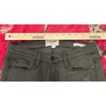 Frame  Denim Women’s Size 26 Le Skinny De‎ Jeanne Jeans Grey Shred Distressed Photo 7