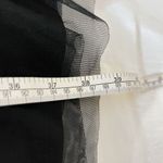 EXPRESS  Dress Black lacy with colorful embroidered flowers Sz 14 Fairycore Y2k Photo 8