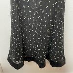 Oleg Cassini Black Tie  Vintage Black Polka Dot Dress size 10 Photo 6