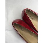 Women's Van Eli Red Poised Bow Flats Size 9 M Photo 2