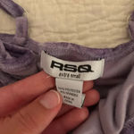 RSQ  Purple Velvet Vintage mini Dress xs Photo 2