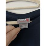 Ariat  Women’s FR AC V-Neck Top In Navy Cat Level 2 Size Large Breathable Photo 9