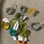 Urban Outfitters  Size 7 Lot of 11 rings Various Colors Styles Photo 1