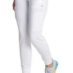 Dickies  medical EDS Essentials contemporary white jogger scrubs pants si… Photo 0