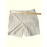 Talbots  Relaxed Chino Shorts Womens Size 4 Khaki Casual Everyday‎ Photo 3