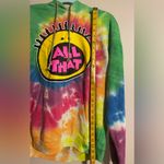 Nickelodeon  90's TV Show "All That" Tie Dye Hoodie, New with Tags, Size L Photo 3