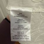 Anthropologie Amit Aggarwal  Ramona Embroidered White Babydoll Top SIZE XSMALL Photo 9