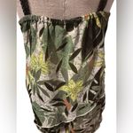 metrostyle Leafy Green and Earthy Brown Tank Top vintage y2k size 12 Photo 5