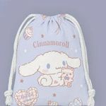 Hello Kitty  Cute Waterproof Drawstring Bag with Cinnamoroll Pattern Photo 0