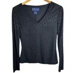 Ralph Lauren Vintage Beaded V-Neck Top Size Medium Photo 0